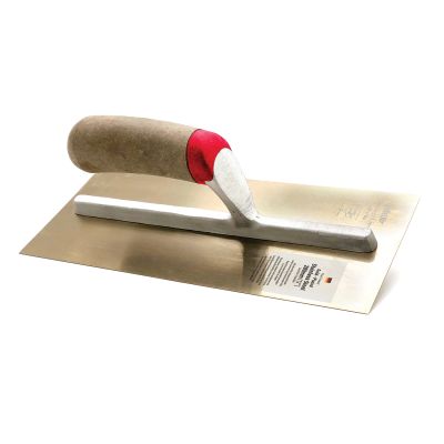 PlasterX® Heritage Golden Stainless Trowels with Leather Handles